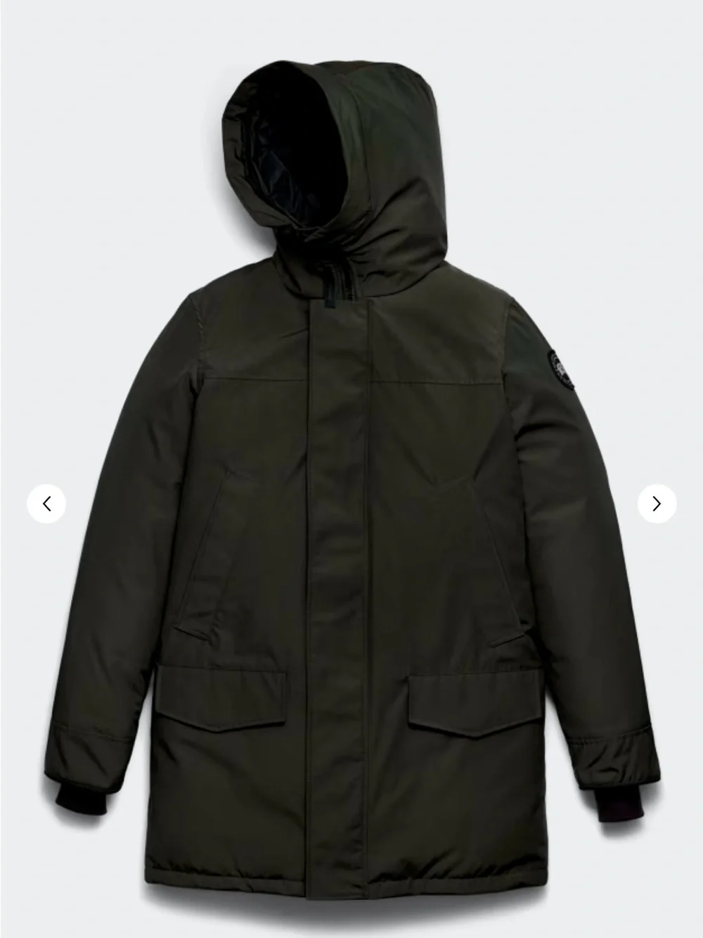 Canada Goose Langford Parka Black Disk